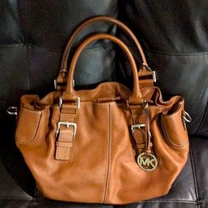 Brown leather Michael Kors Bag
